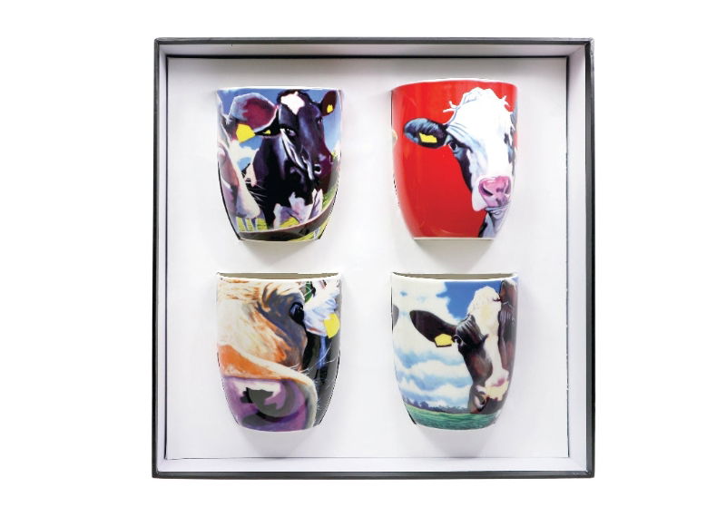 EOIN O'CONNOR SET OF 4 MUGS