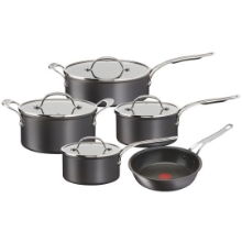 TEFAL JAMIE OLIVER COOK'S CLASSICS HARD ANODISED 5 PC SET