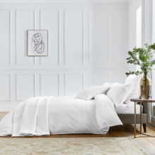 BEDECK OF BELFAST ANDAZ BEDDING RANGE WHITE