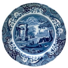 SPODE BLUE ITALIAN PLATE 27cm 10inch