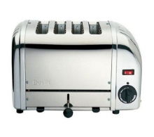 DUALIT 4 SLICE CHROME TOASTER