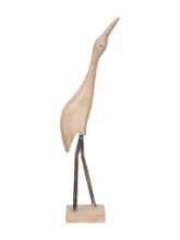 CHEHOMA WOODEN BIRD ON BASE