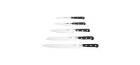 STELLAR SABATIER 5 PIECE KNIFE BLOCK WOOD