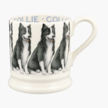 EMMA BRIDGEWATER COLLIE 1/2 PINT MUG