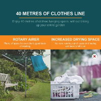 OURHOUSE 4 ARM ROTARY AIRER