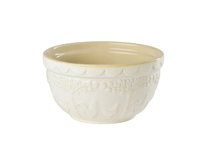 EDDINGTONS THE PANTRY SMALL WHITE CERAMIC BOWL 18x18x10CM