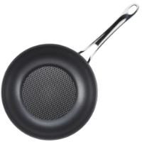 ANOLON X SEARTECH NON STICK WOK WITH LID 25CM