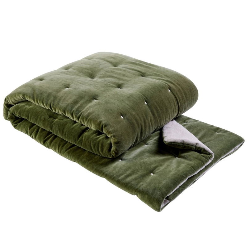 CHRISTY JAIPUR THROW - OLIVE