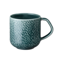 CARVE LARGE MUG GREEN