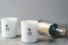 LEO & LYN LEMONGRASS & GINGER CANDLE