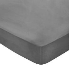 BOB 300TC FITTED SHEET K/S CHARCOAL