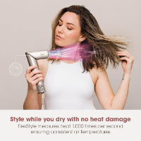 SHARK FLEXSTYLE 5-IN-1 AIR STYLER & HAIR DRYER WITH STORAGE CASE - STONE [HD440SLUK]