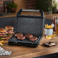 GEORGE FOREMAN MEDIUM GREY STEEL GRILL