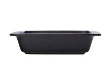 MAXWELL & WILLIAMS CAVIAR SQUARE BAKER 26x6CM BLACK