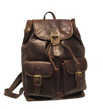 NEW CONQUEST BROWN LARGE BACKPACK