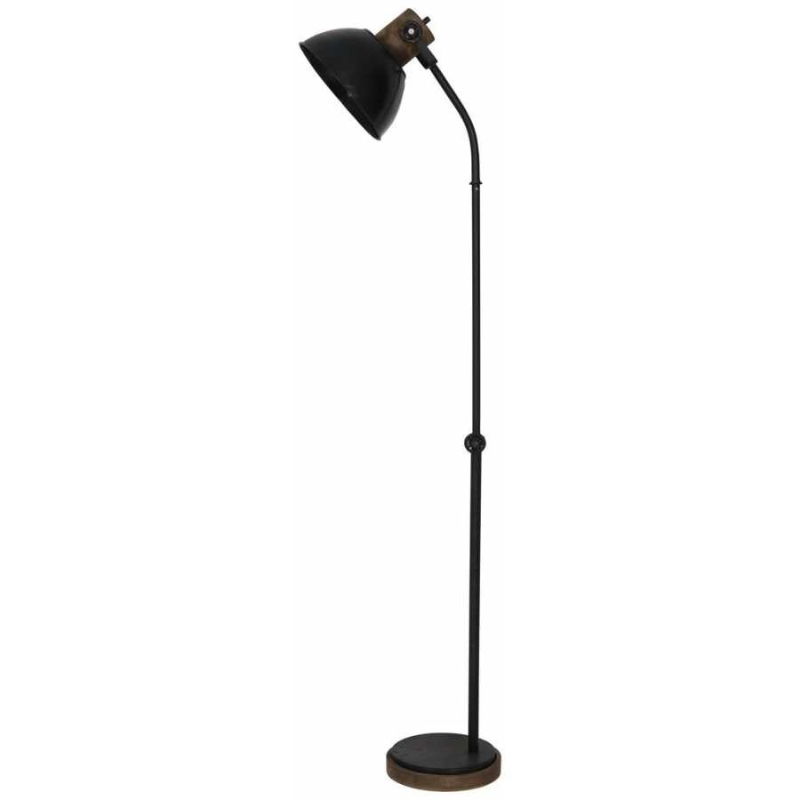 FLOOR LAMP 40*28*125CM JODY BLACK-ZINC+WEATHER BARN