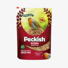 PECKISH ROBIN SEED & INSECT MIX 1KG