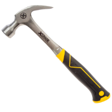 XTRADE ONE-PIECE STEEL CLAW HAMMER 16OZ