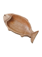 CHEHOMA FISH DISH IN WOOD