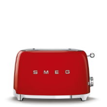 SMEG 50'S STYLE 2 SLICE TOASTER RED