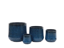 WOODLEODGE ALLEGRA BLUE POTS