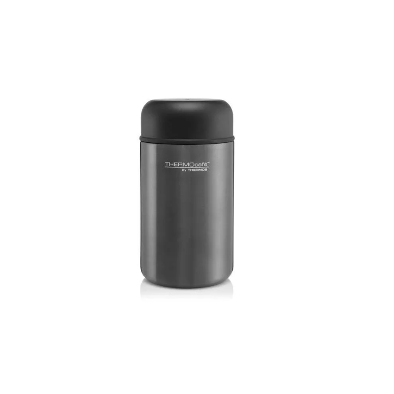 THERMOS THERMOCAFE FOOD FLASK DFJ400 GUN METAL 400ML