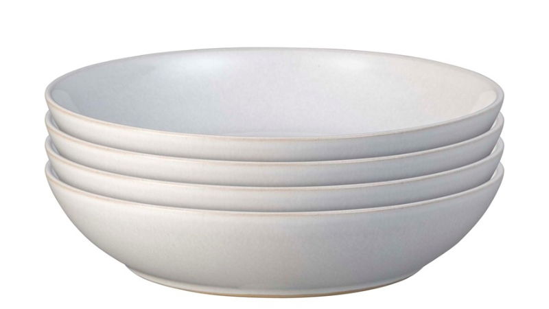 INTRO WHITE PASTA BOWL SET 4