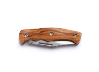 WHITBY SLIP JOINT KNIFE - ZEBRA WOOD