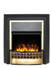 DIMPLEX CHERITON DELUXE BRASS FIRE