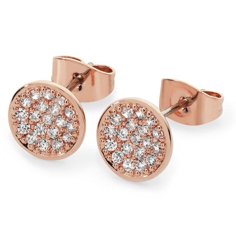 TIPPERARY PAVE FULL MOON EARRINGS RG