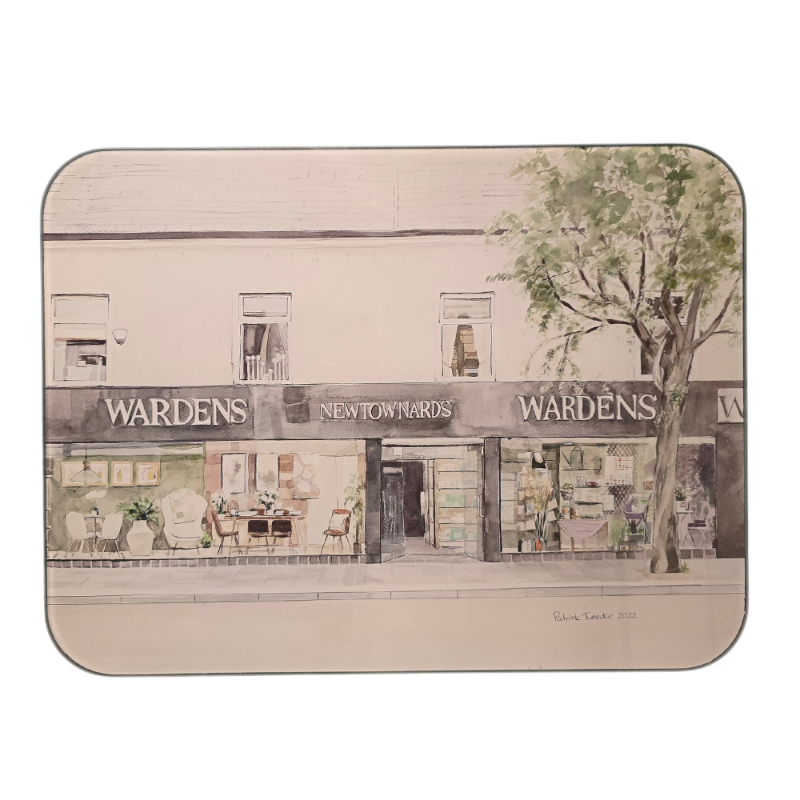 WARDENS WARDENS 145TH ANNIVERSARY ARTWORK WORKTOP SAVER