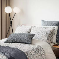 BEDECK NENA BEDDING - DENIM BLUE