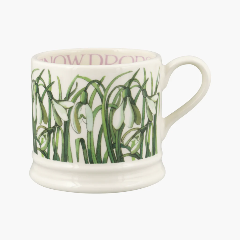 EMMA BRIDGEWATER SNOWDROP SMALL MUG