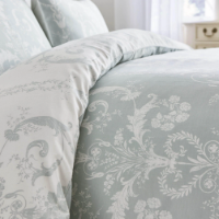 LAURA ASHLEY JOSETTE DUCK EGG DUVET SET