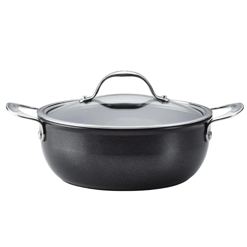 ANOLON X SEARTECH NON-STICK CASSEROLE PAN WITH LID 24CM/3.8L