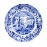 Blue Italian 9 inch plate