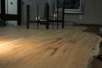 KETTLE FURNITURE LIVE EDGE 1.6M TABLE