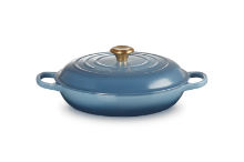 LE CREUSET CHAMBRAY 30CM SHALLOW CASSEROLE