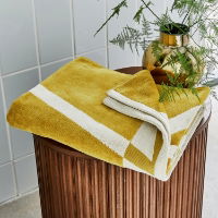 HARLEQUIN SUMI TOWELS OCHRE