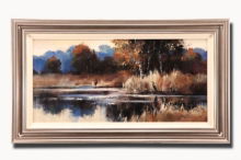 MARSHALL ARTS - HERON LANDSCAPE PICTURE