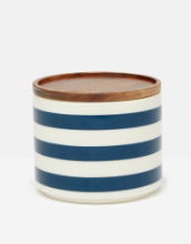 JOULES BRIGHTSIDE STRIPE MEDIUM STORAGE CANNISTER