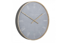 THOMAS KENT 21" NORDIC WALL CLOCK CEMENT