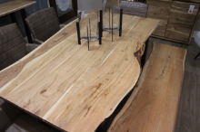 KETTLE FURNITURE LIVE EDGE 1.6M TABLE