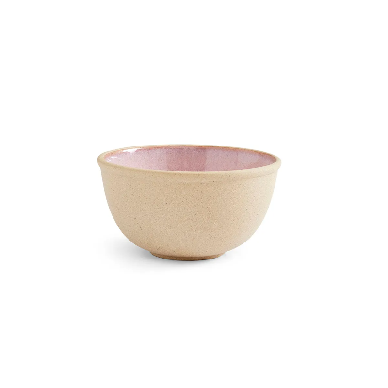 PORTMEIRION MINERALS SMALL BOWL-ROSE QUARTZ