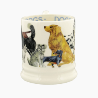 EMMA BRIDGEWATER DOGS ALL OVER 1/2 PINT MUG