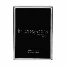 WIDDOP SILVERPLATED PHOTO FRAME FLAT EDGE-4*6"