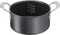 TEFAL JAMIE OLIVER COOK'S CLASSICS HARD ANODISED 24CM STEWPOT