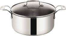 TEFAL-JAMIE OLIVER EVERYDAY S/STEEL 24CM STEWPOT