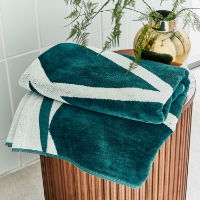 HARLEQUIN SUMI TOWELS TEAL