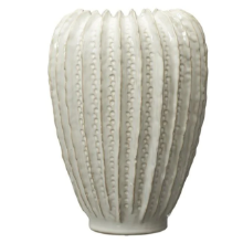 KRISTIN VASE OFFWHITE